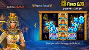 Ngayon ang  Peso888 ay magpapakilala ng JILI Golden Queen Slot game Introduction.JILI Golden Queen slot game, dadalhin ka sa adventure!