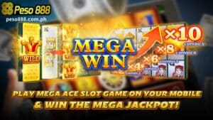 Mega ACE, right from the first days of its launch, quickly became a favorite prize-winning slot game at the top of the Peso888 bookmaker system.